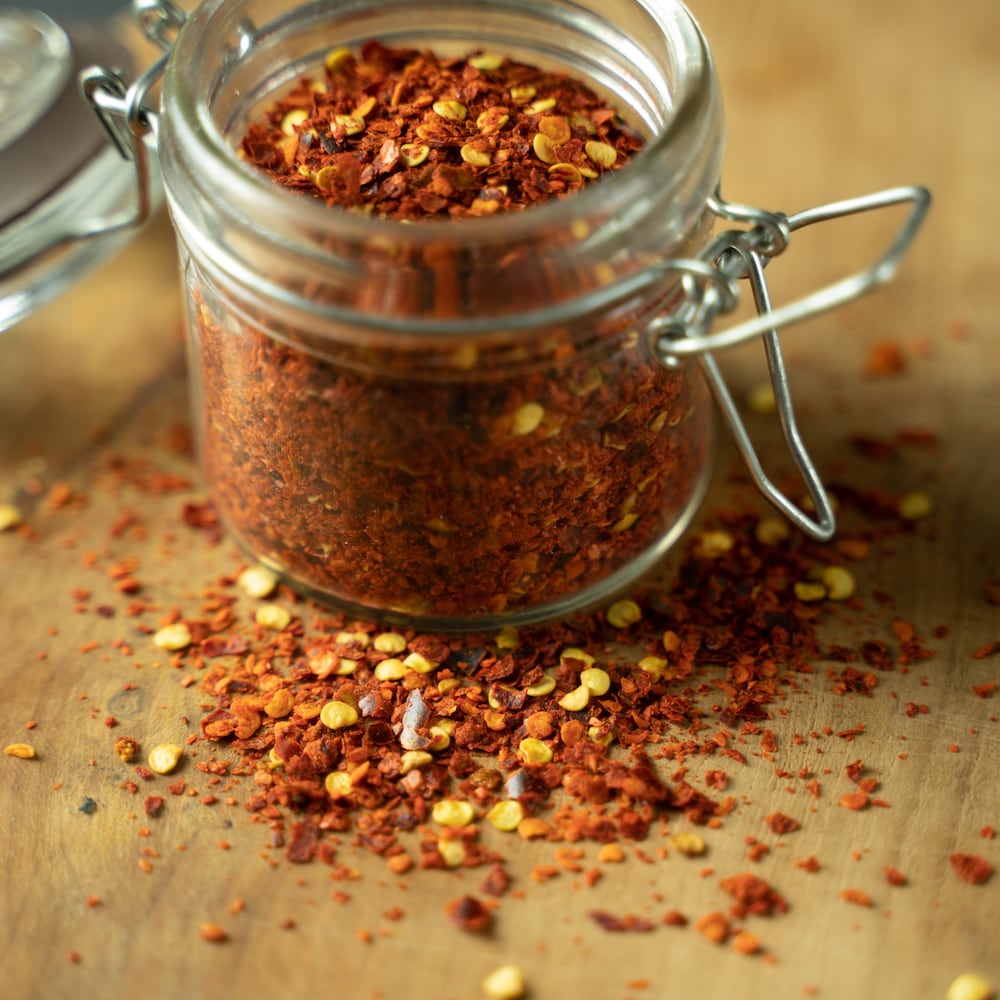 Chilis mit Saat (geschroten) 60g