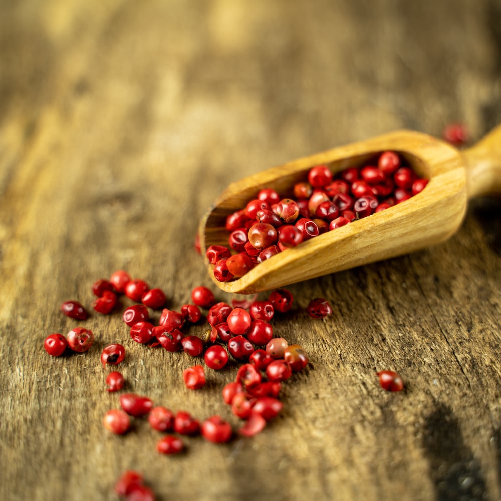 Pfeffer rot / Rosa Beeren / Chinus (ganz) 20g
